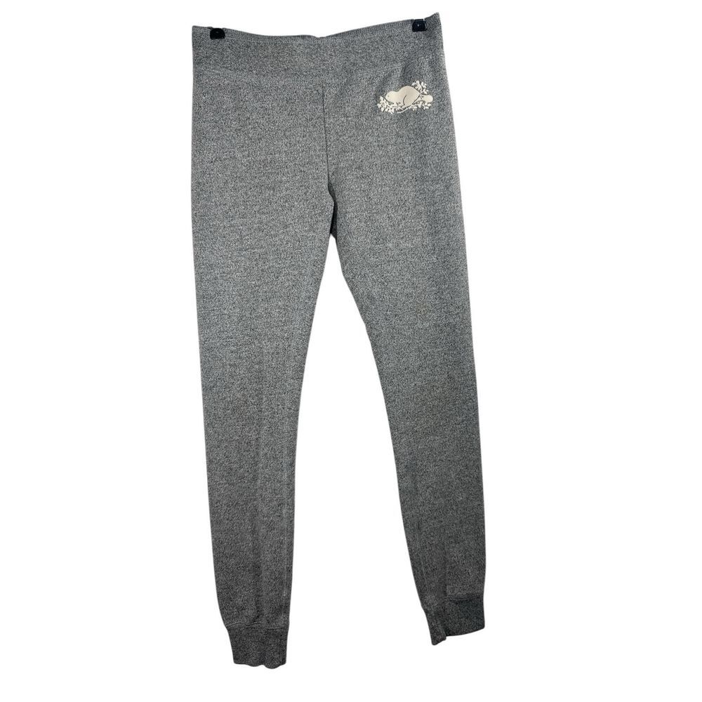 Roots Women's Lightweight Soft Stretch Sweatpants‎ Elastic Waist Gray Size TP XS